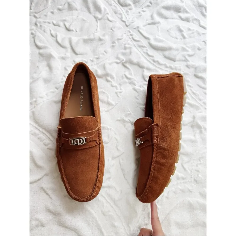 Donald Pliner Bit Driving Loafer Size 9.5 New